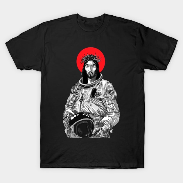 Astro-Jesus T-Shirt by maxsax